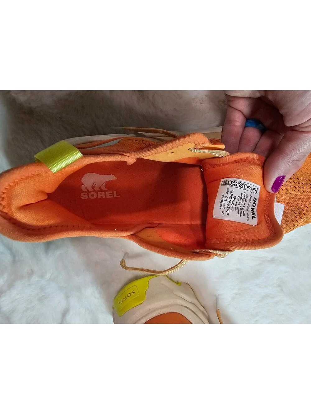 Sorel left see